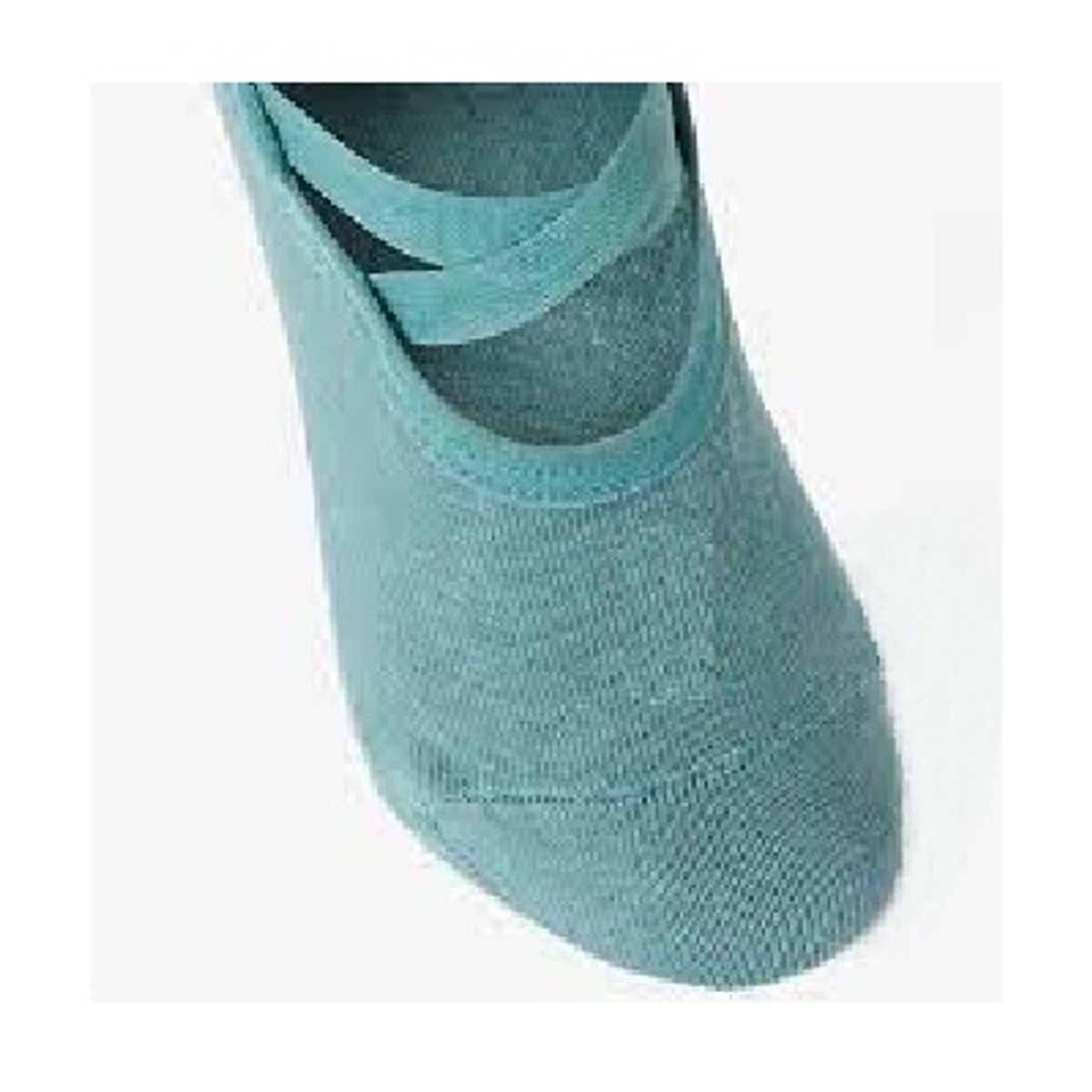 OEM - MEDIAS ANTIDESLIZANTE CINTAS CRUZADA VERDE PILATES YOGA PRENATAL DANZA