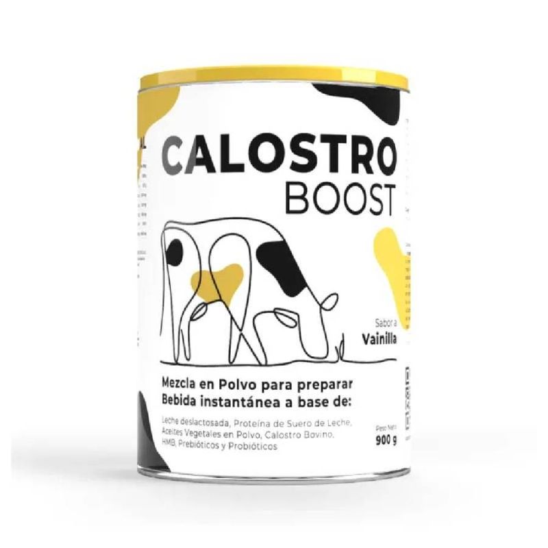 CALOSTRO BOOST - Calostro Bovino HMB Prebióticos y Probióticos 900 gr Calostro Boost