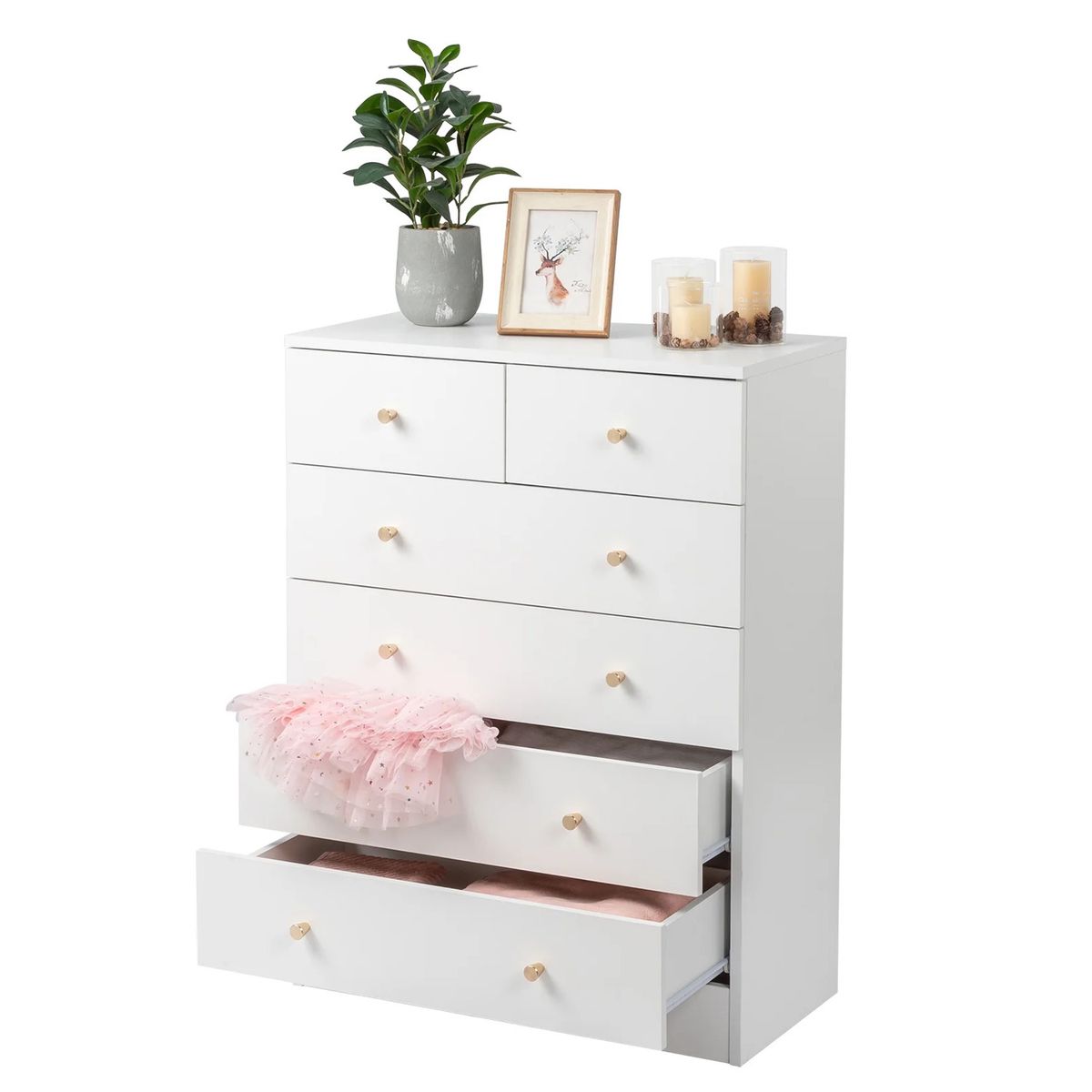 GENERICO - Comoda 6 Cj Bryson - Vaquita Home