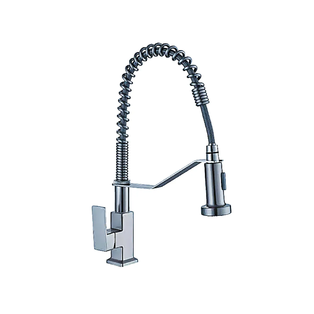 XM - LLAVE DE COCINA AL MUEBLE RESORTE CROMADO LC1077