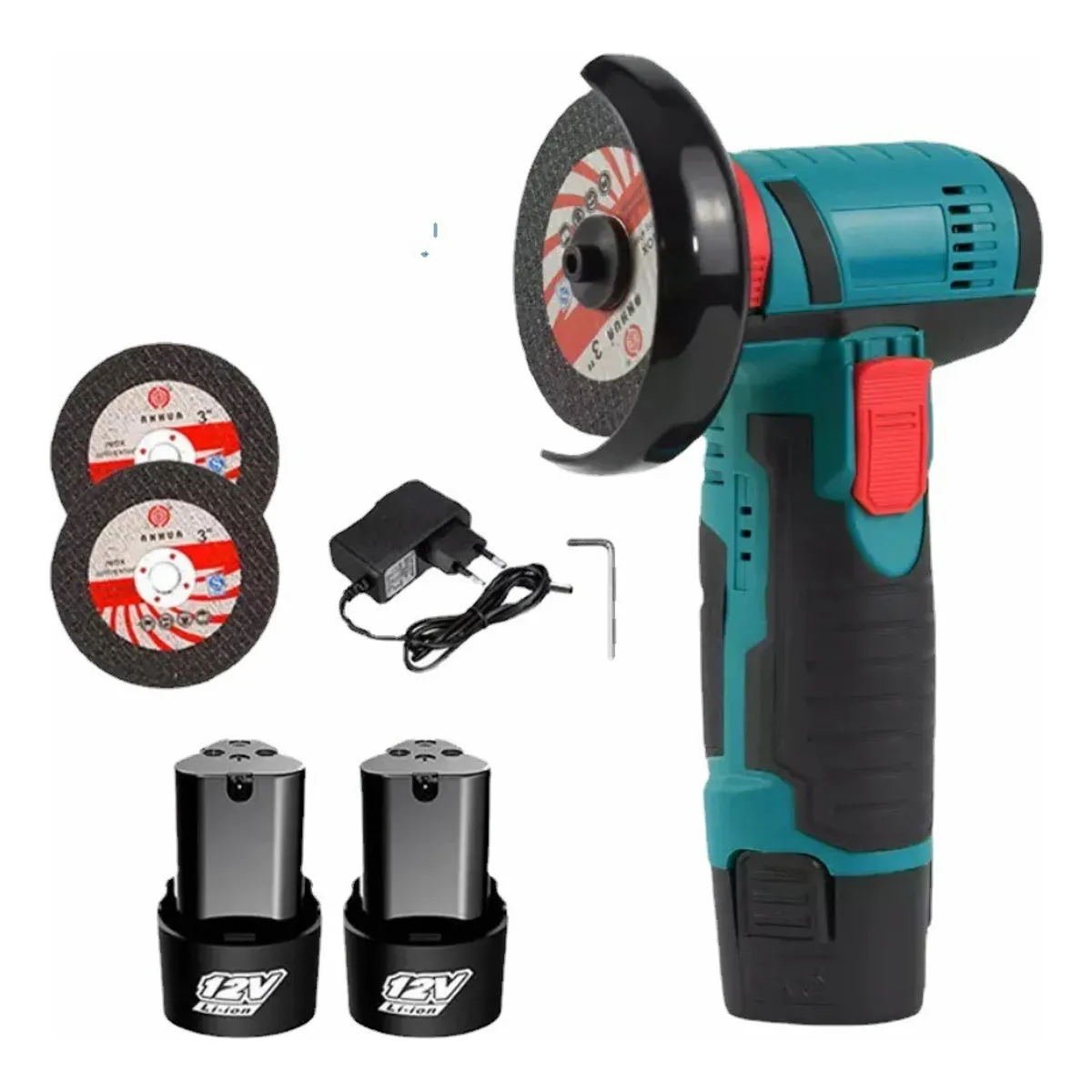 QUICK - Mini Amoladora Angular Máquina Pulidora Corte De Diamante