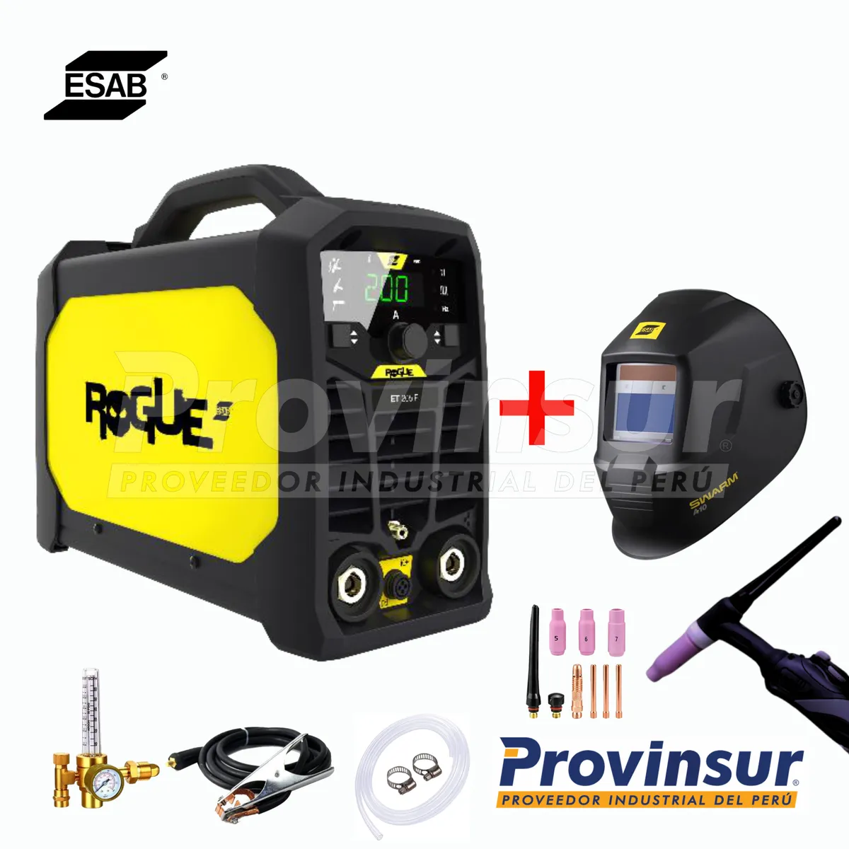 ESAB - Maquina de Soldar Rogue ET 205ip ESAB / 200 Amperios / Monofásica 220V