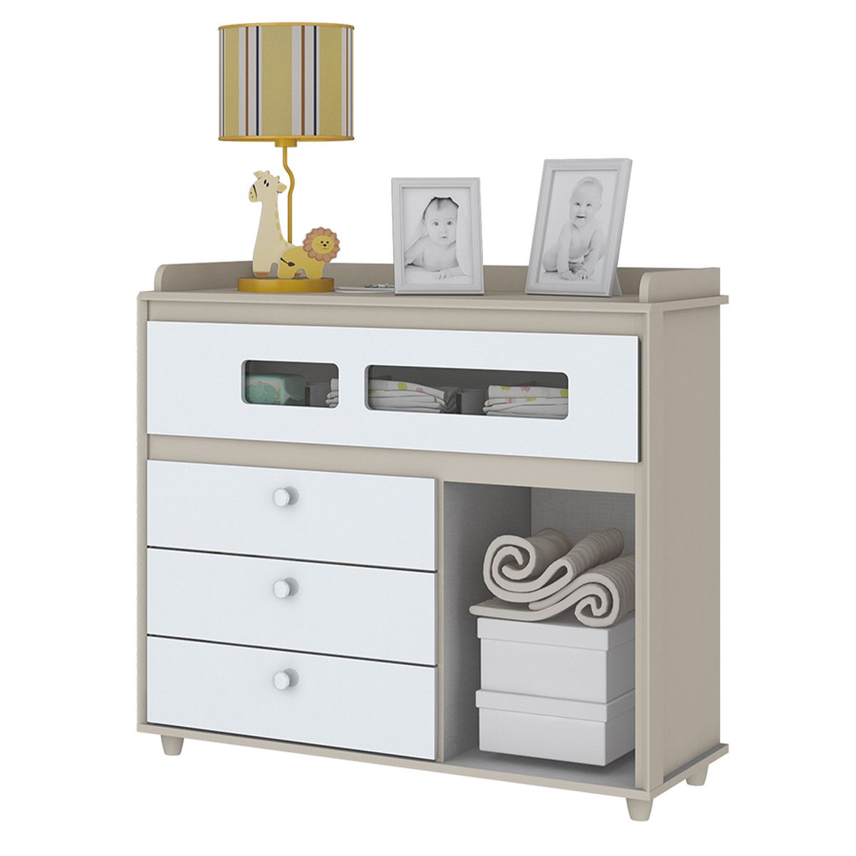 GENERICO - Comoda Cambiador Bebe Brayden - Vaquita Home