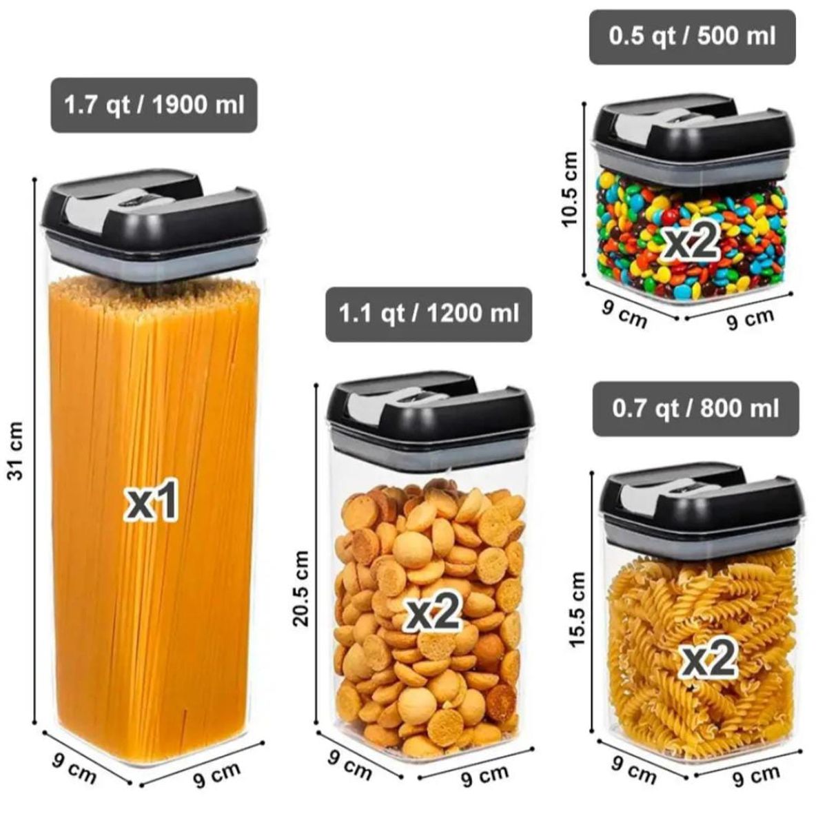 GENERICO - SET X7 TAPER HERMETICO