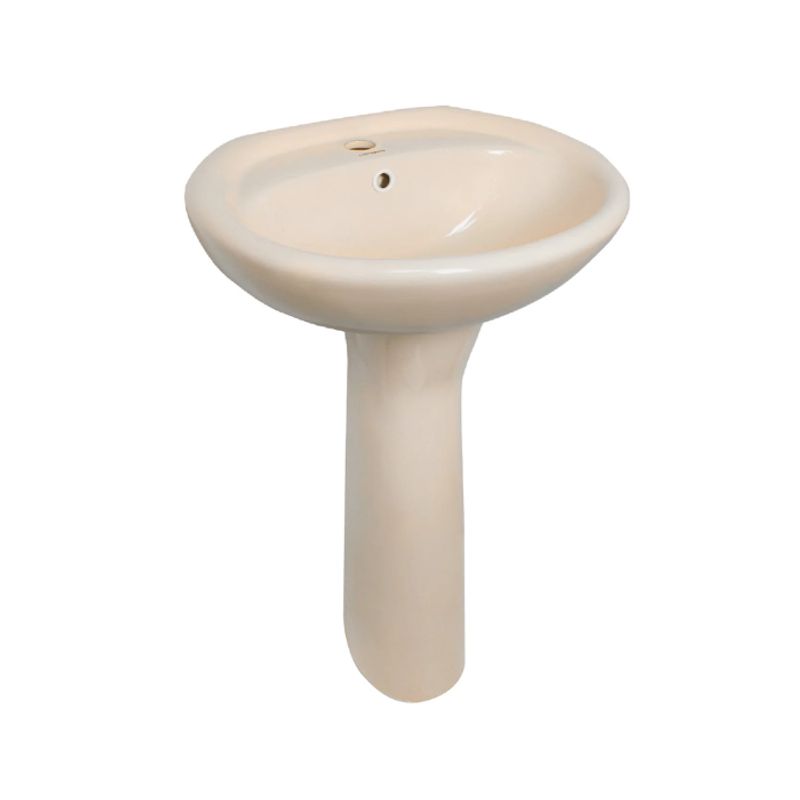 FRATELLI - LAVATORIO 20 " + PEDESTAL 67" BONE