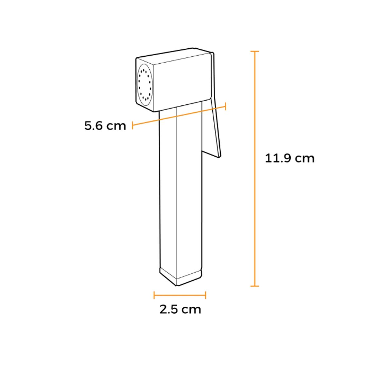 FRATELLI - DUCHA BIDET CON MANGUERA REFORZADA CROMADO GNGN108041