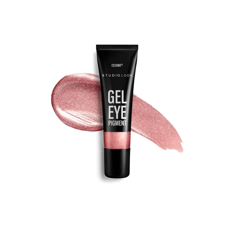 CYZONE - Gel Eye Pigment ROSE Shimmer Studio Look