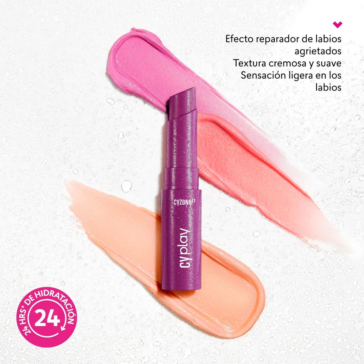 CYZONE - Balsamo Labial BERRY CREAMY Lip Balm CyPlay