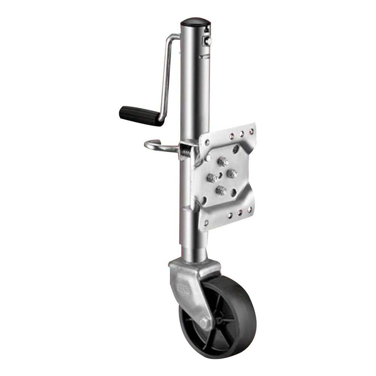 U BUY - Pata Carro Arrastre Rueda Maniobrable Enganche