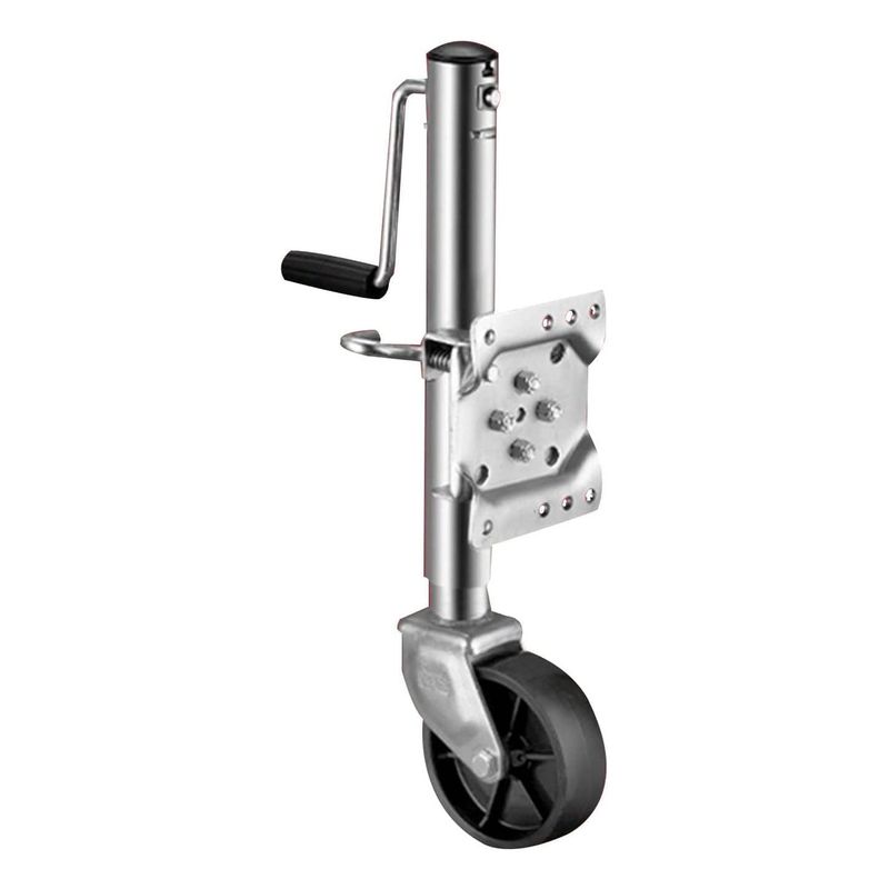 U BUY - Pata Carro Arrastre Rueda Maniobrable Enganche