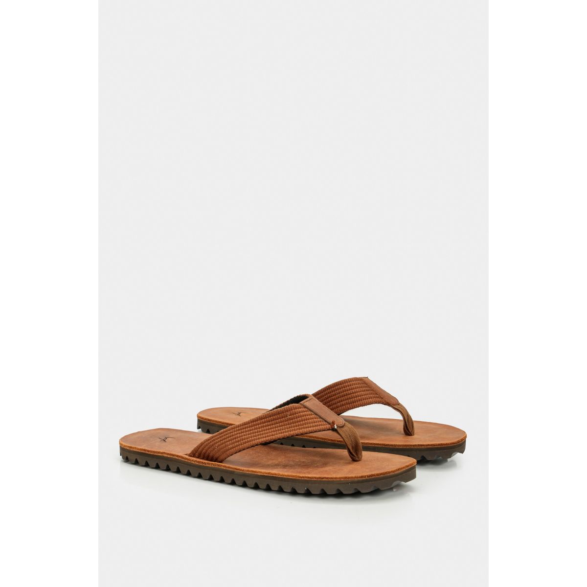 VELEZ - Vélez Sandalia Plana Nong Cuero Hombre Miel