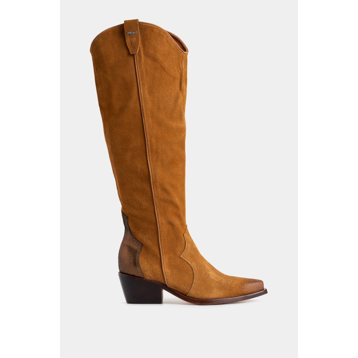 VELEZ - Vélez Botas Texanas Herencia De Cuero Mujer Caña Alta Miel