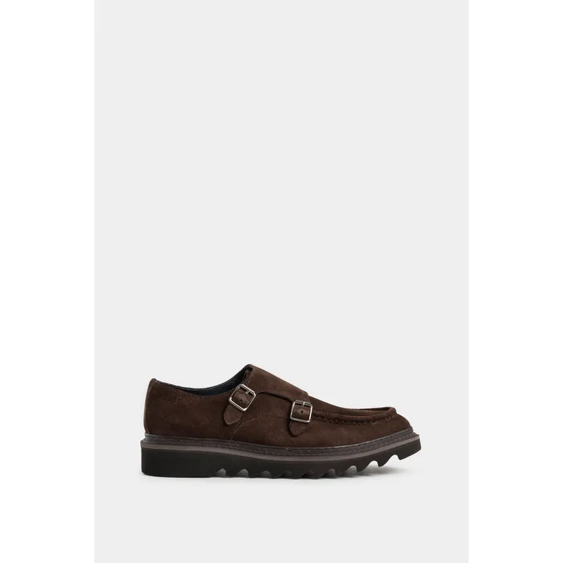 VELEZ - Vélez Mocasines Loira 2 Cuero Gamuzado Hombre Café