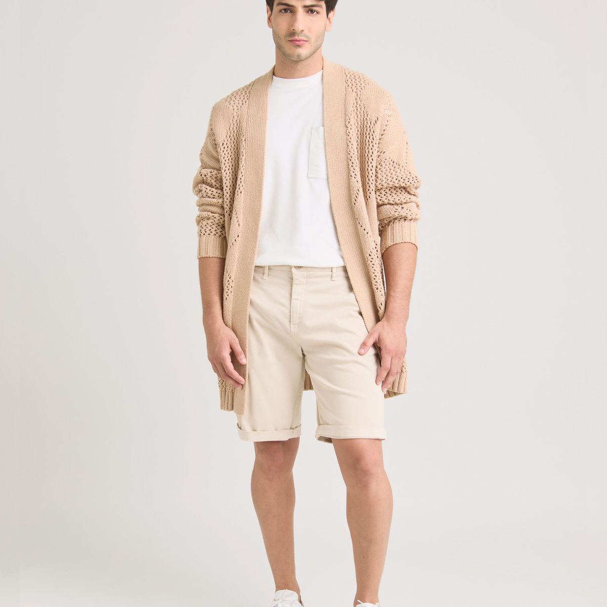 VELEZ - Vélez Sweater Helios Oversized Hombre Arena