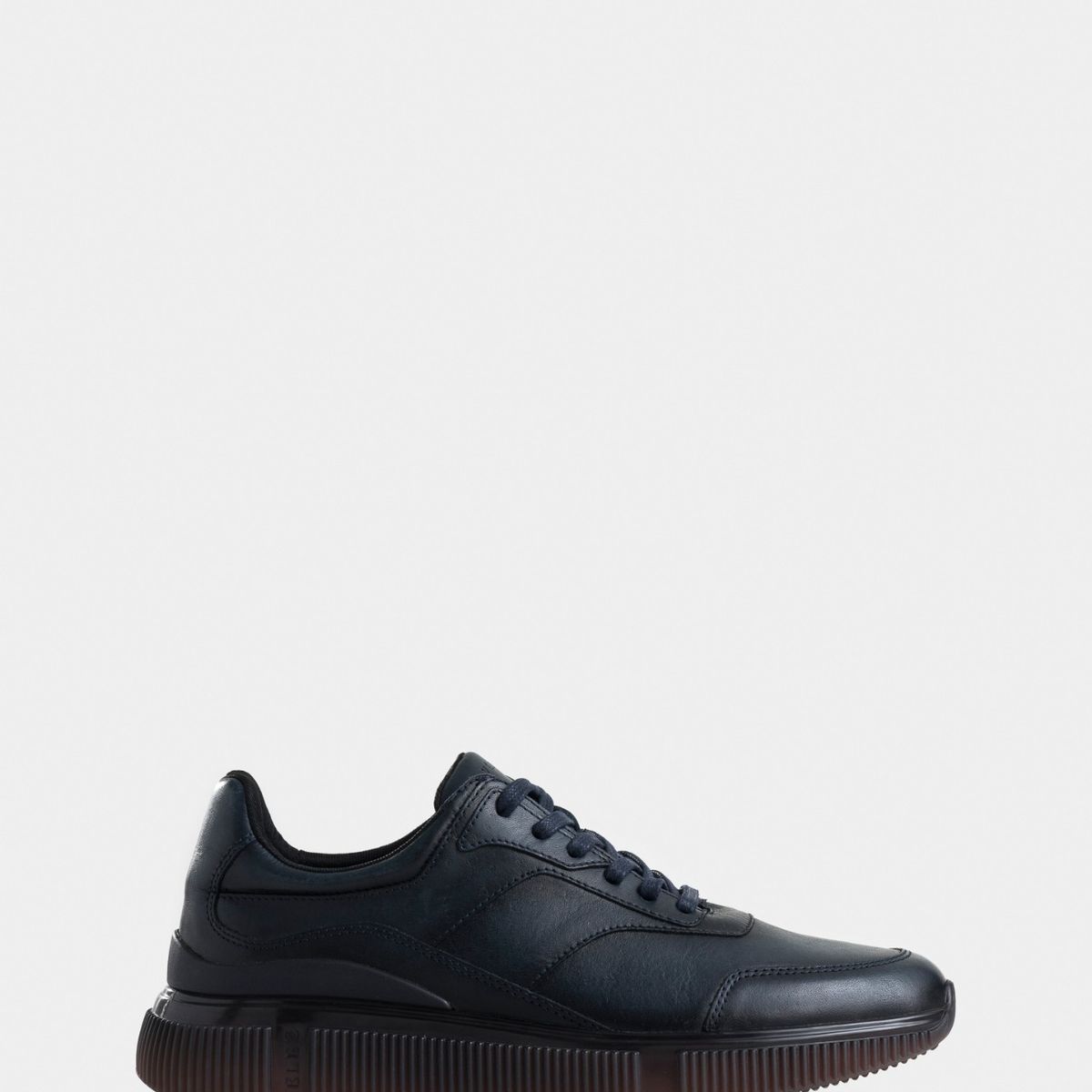 VELEZ - Vélez Zapatillas Bikal Cuero Hombre Casual Azul Oscuro