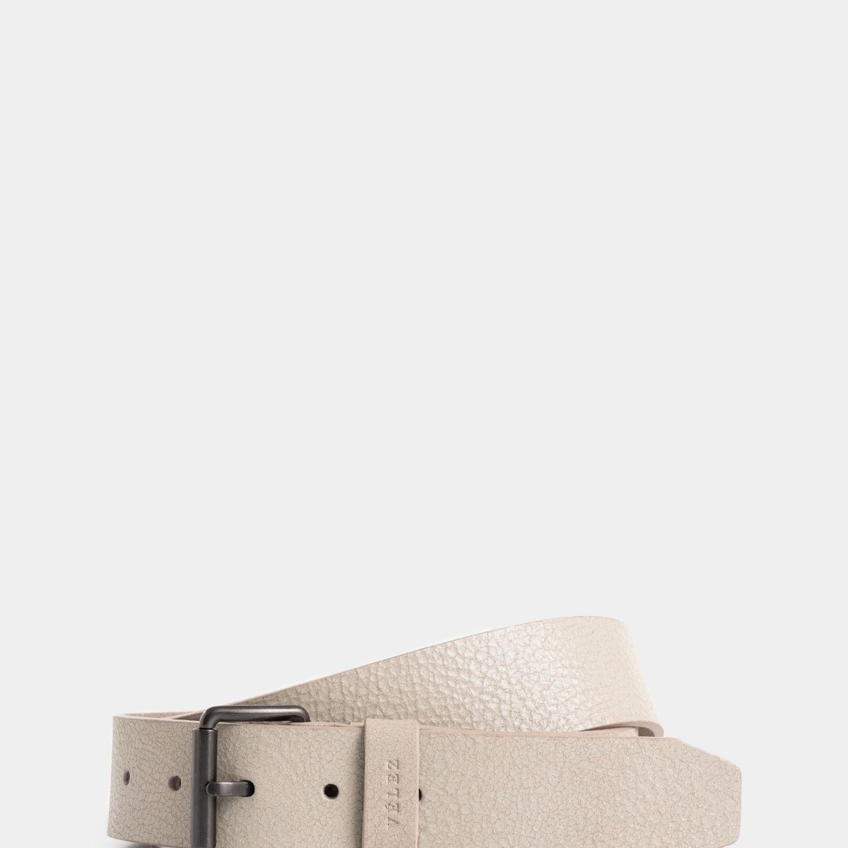 VELEZ - Vélez Correa Unifaz Montt De Cuero Hombre Craquelado Arena