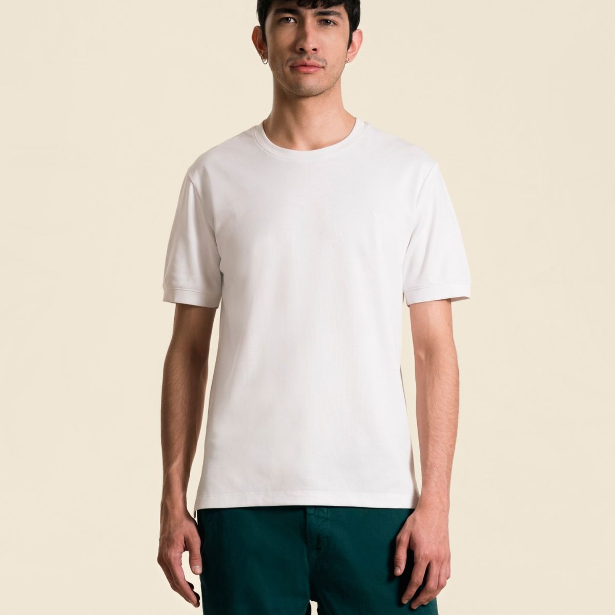 VELEZ - Vélez Polo Micropima Arizona Hombre Semi Ajustada Blanco