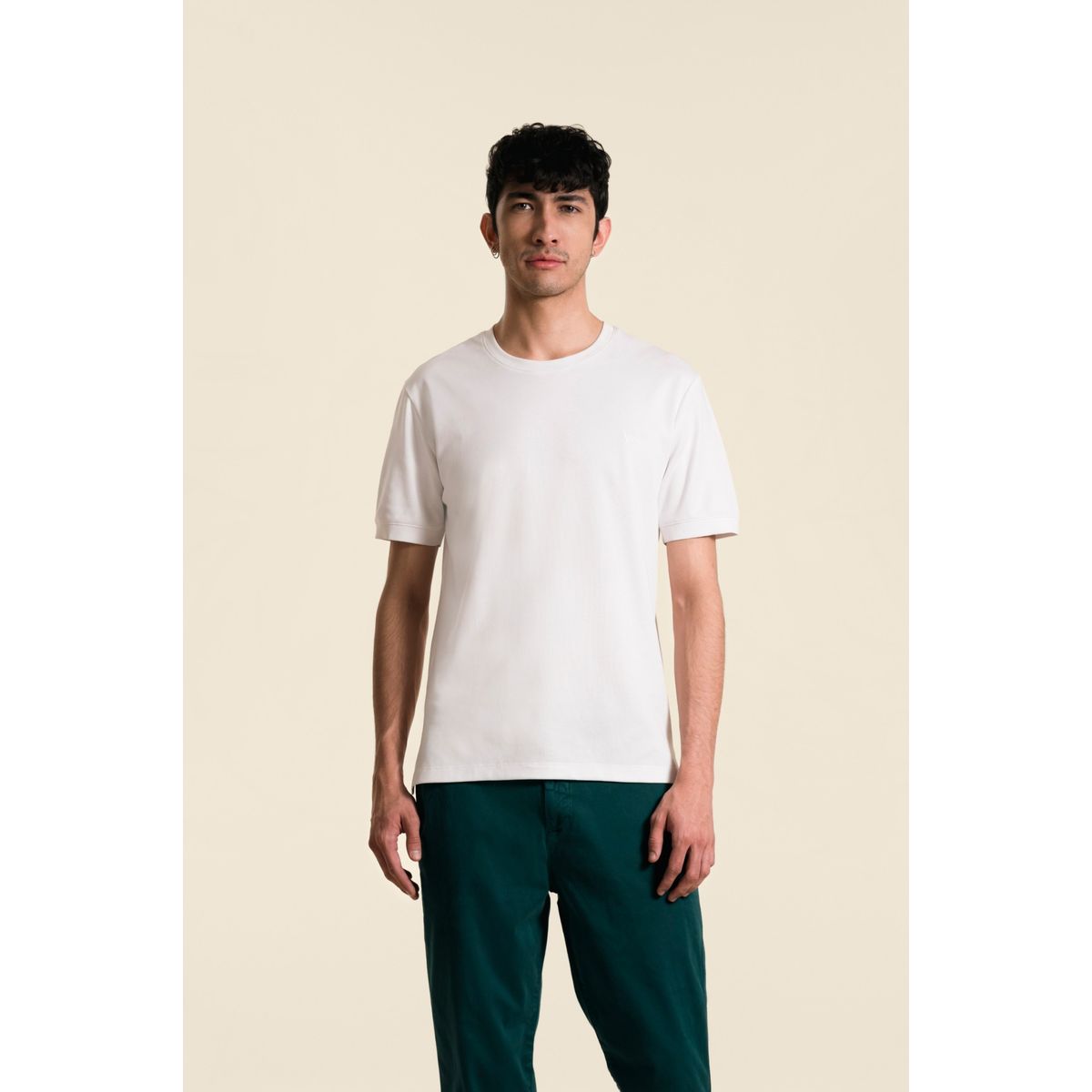 VELEZ - Vélez Polo Micropima Arizona Hombre Semi Ajustada Blanco