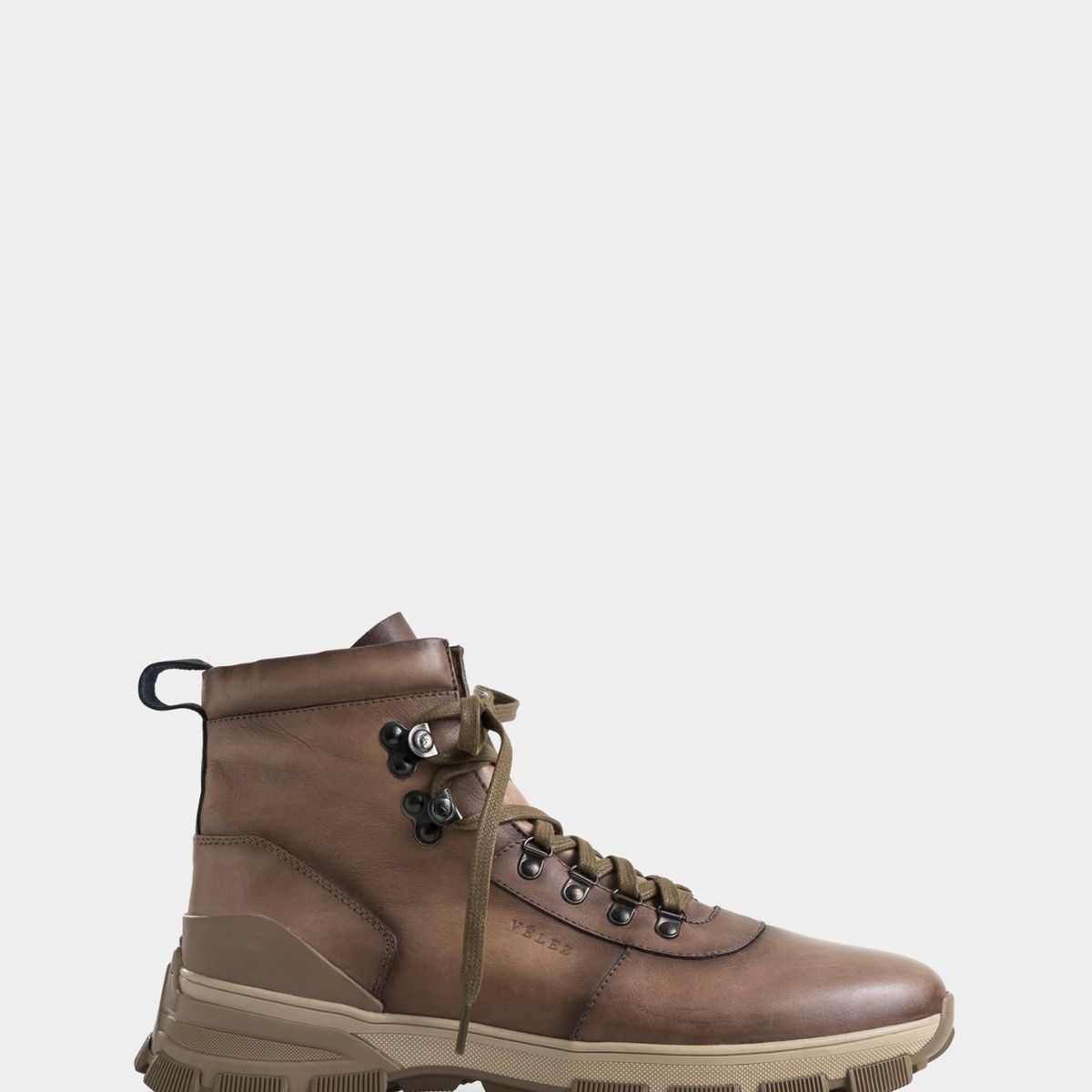 VELEZ - Vélez Botas Venture 3 Cuero Hombre Acabado Espazolado Arena