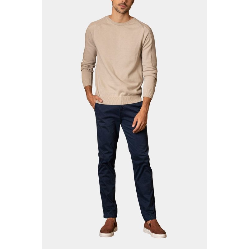 VELEZ - Vélez Pantalón Chino Italo Hombre Semifitted Azul Oscuro