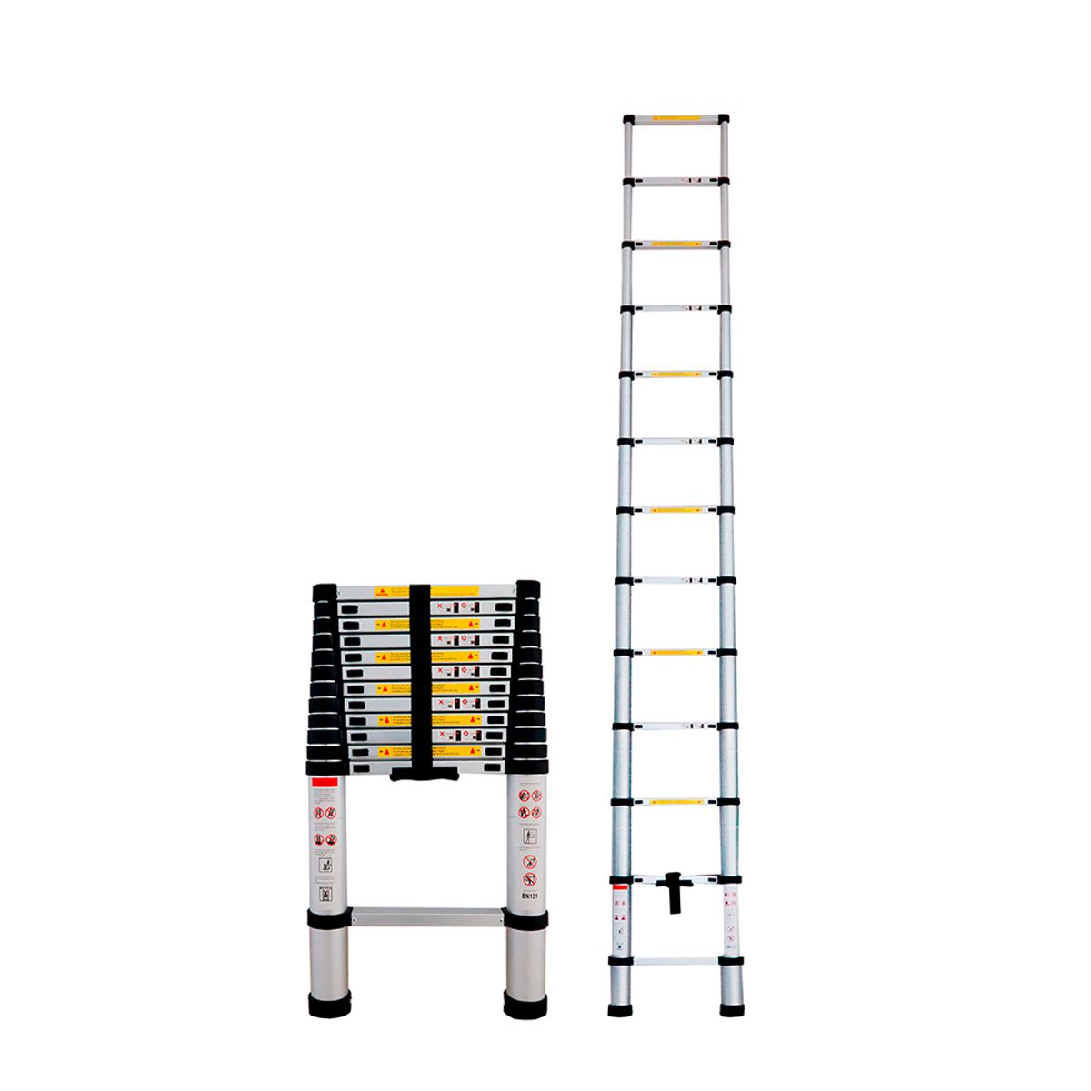 KAMASA - Escalera Telescopica Kamasa De Aluminio 38M KM2140