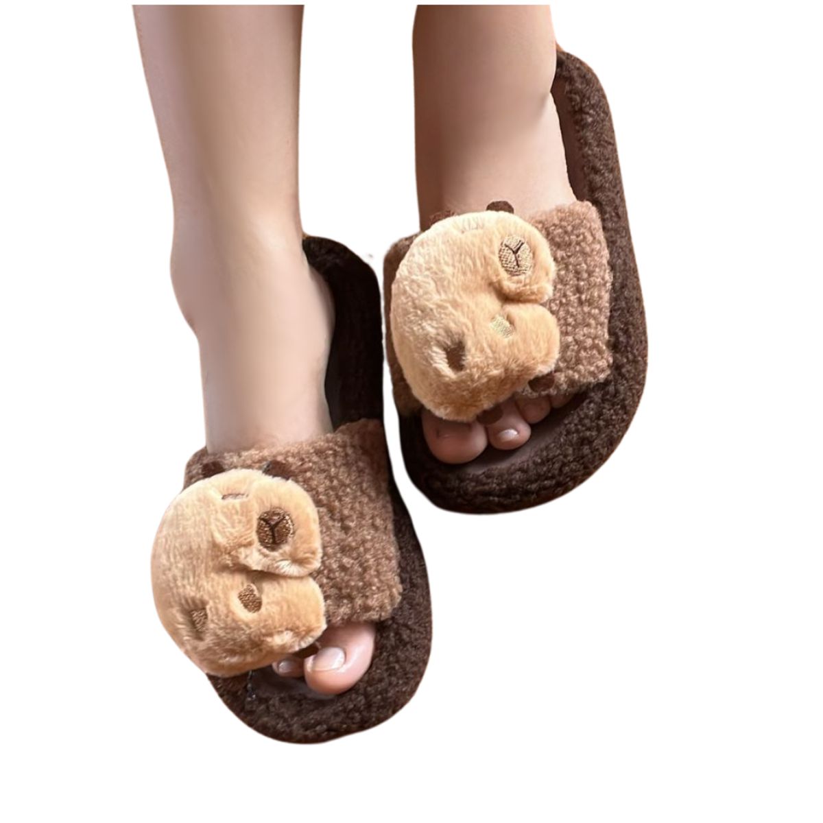INSPIRA MARKET - Sandalias Pantuflas de Capibara Kawai