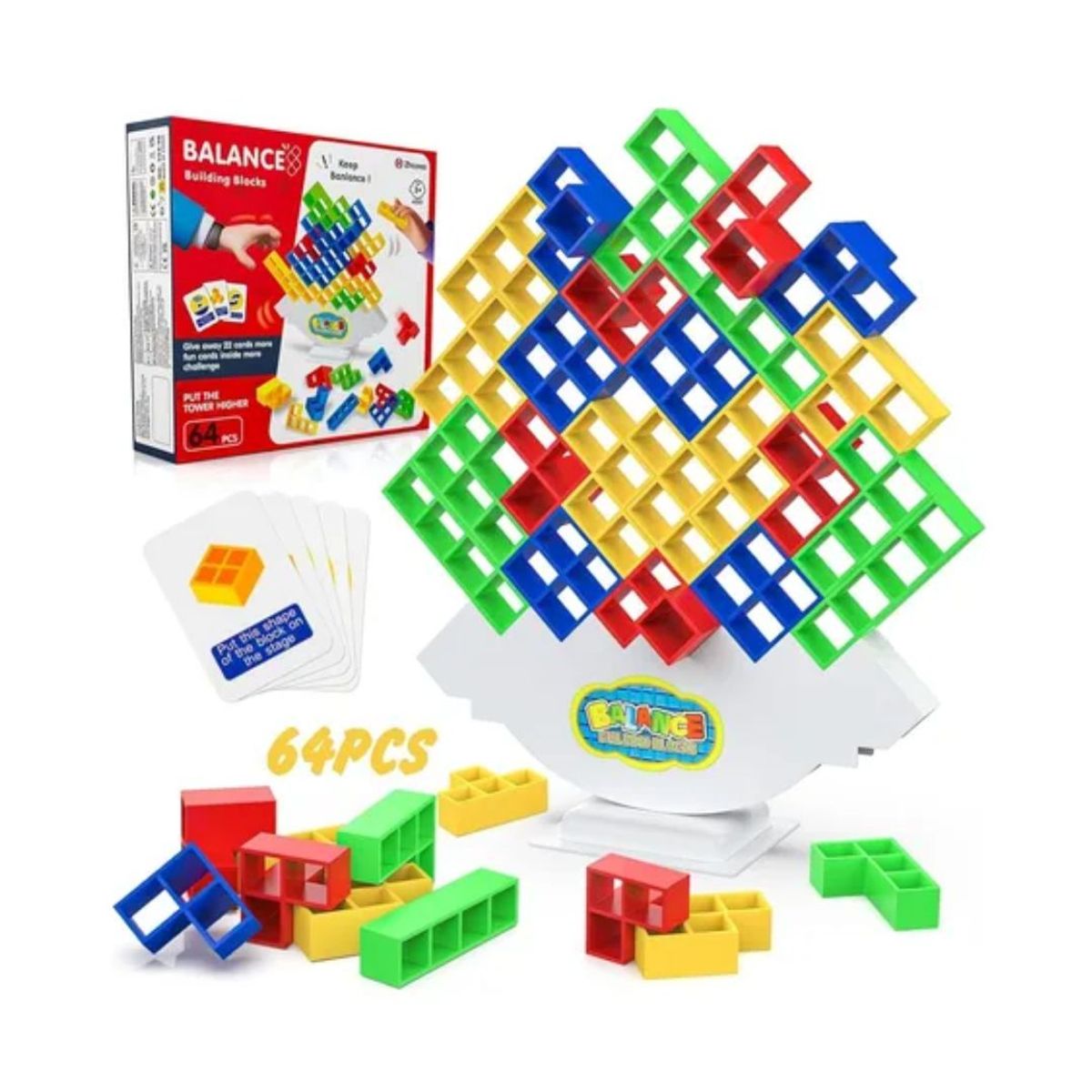 GENERICO - Juguete De Balance Con Bloques