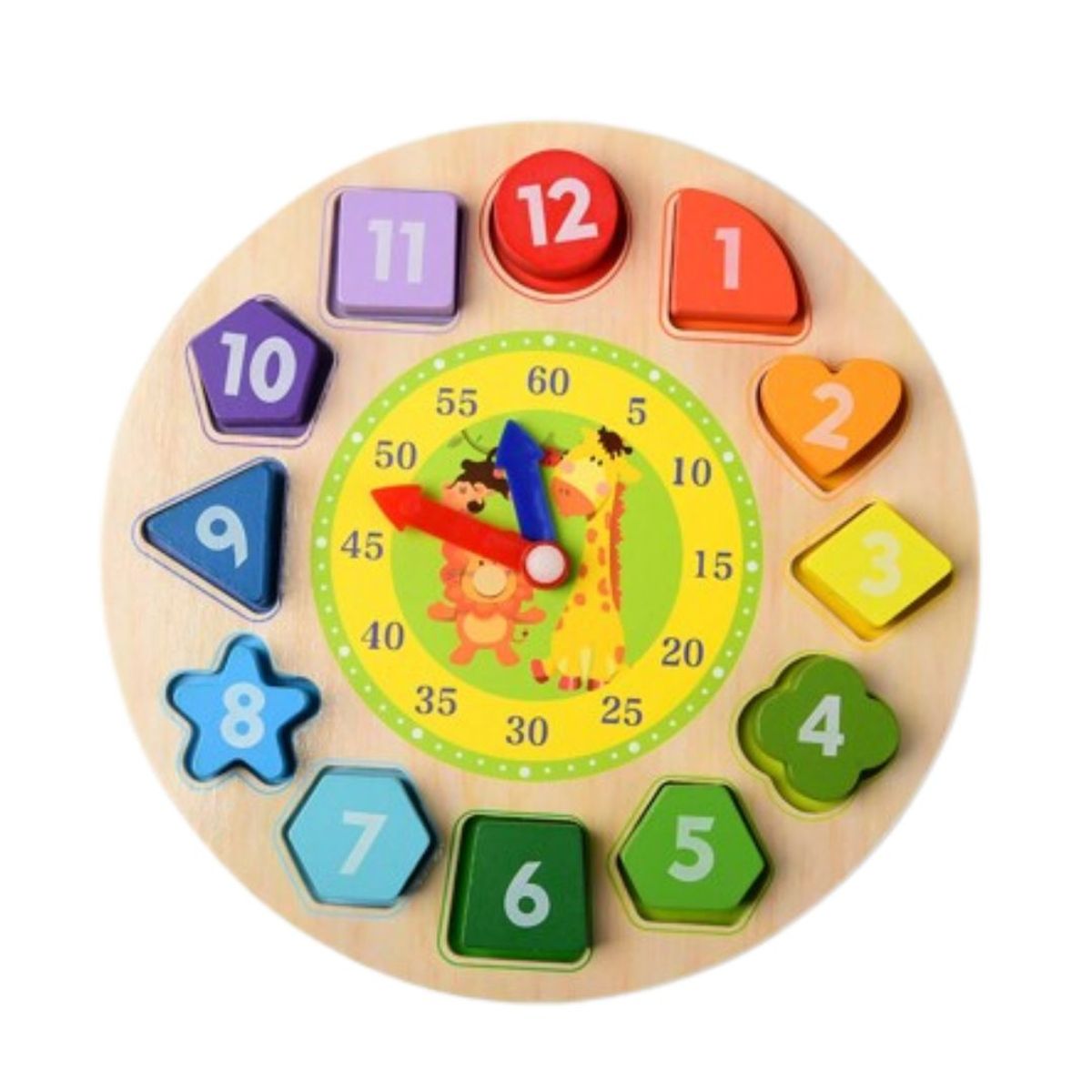 GENERICO - Reloj Didactico Con Encajes