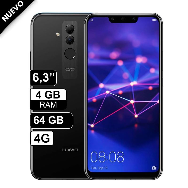HUAWEI - Celular HUAWEI MATE 20 LITE - 4GB RAM + 64GB