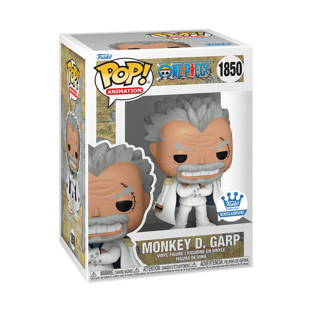 FUNKO - Pop Monkey D Garp One Piece 1850 Exclusivo Funkoshop
