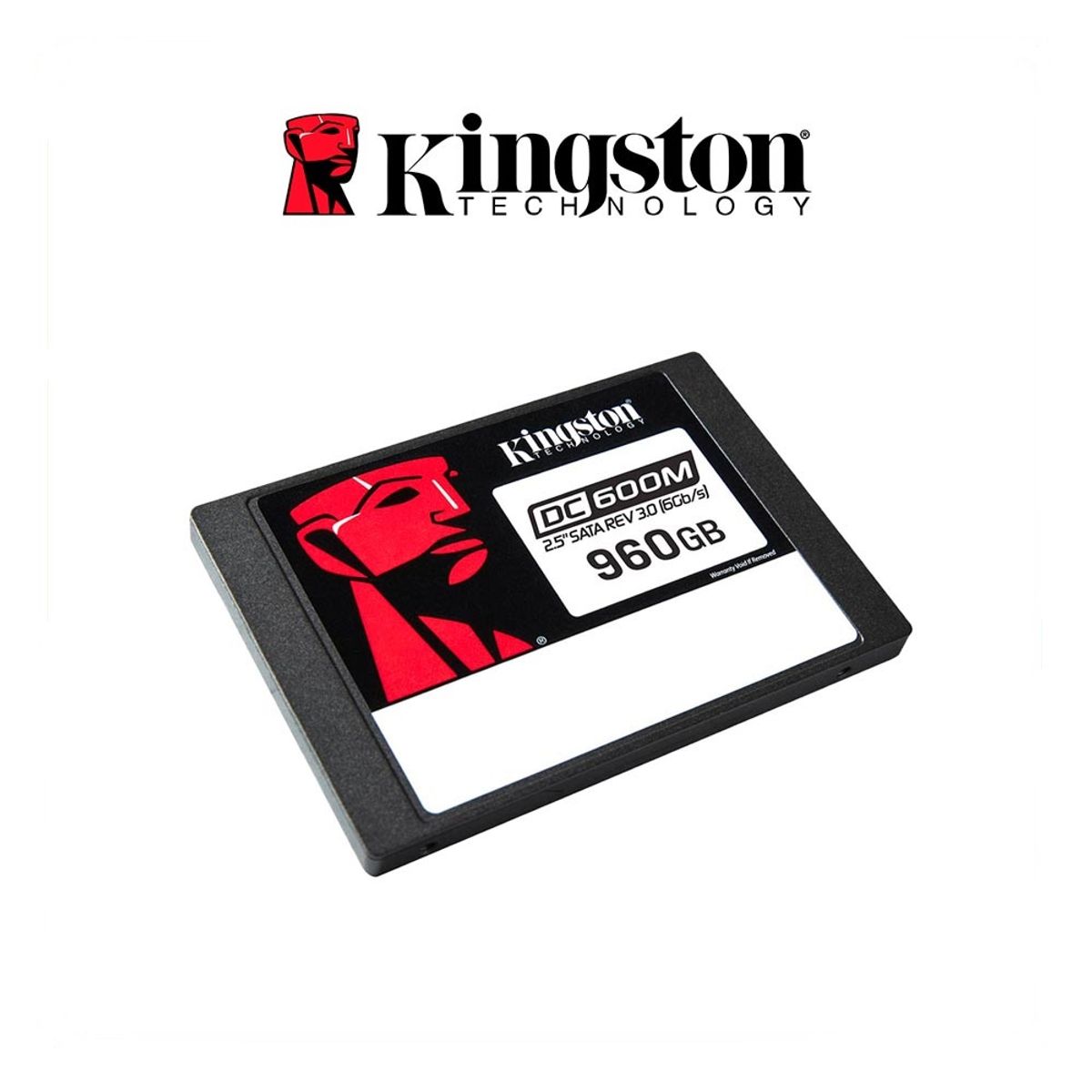 KINGSTON - Disco SSD Kingston DC600M 960GB para Servidor SATA III 6GPs