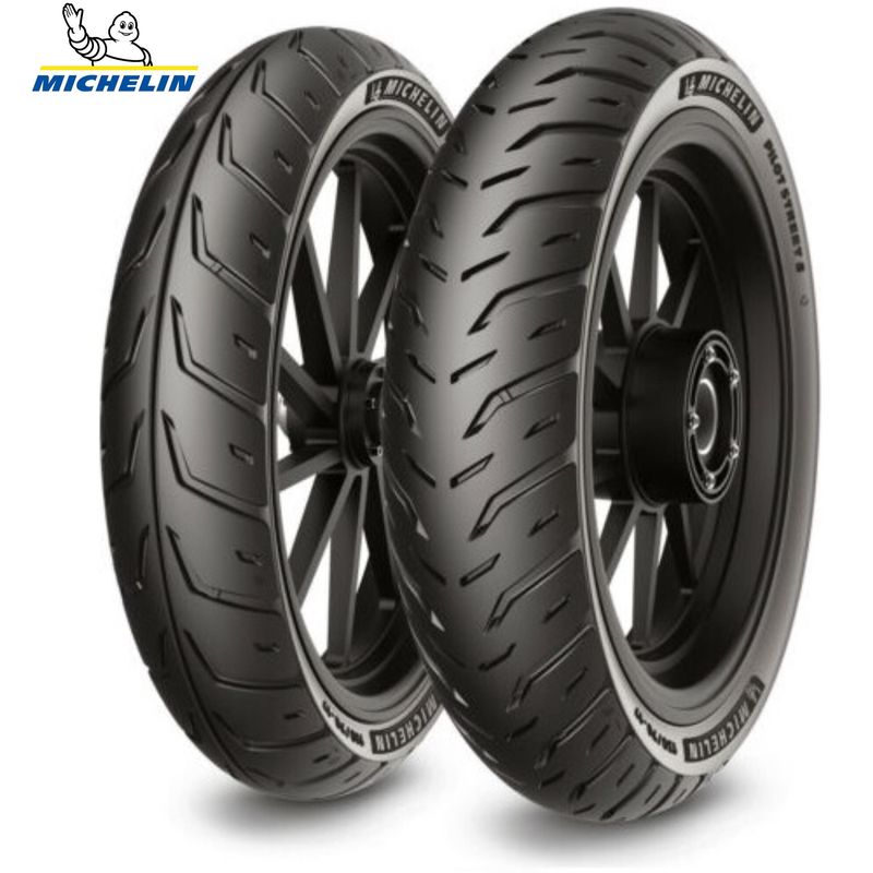 MICHELIN - PAR LLANTAS MICHELIN PILOT STREET2 EN 140-70-17 y 100-80-17