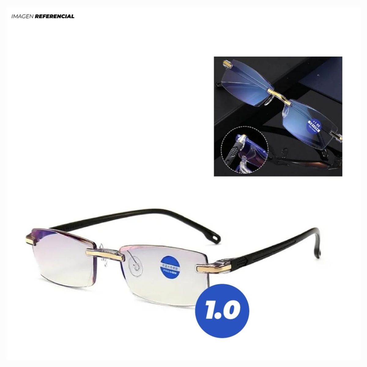 GENERICO - Lentes Full HD Muy Resistente TR-90 10