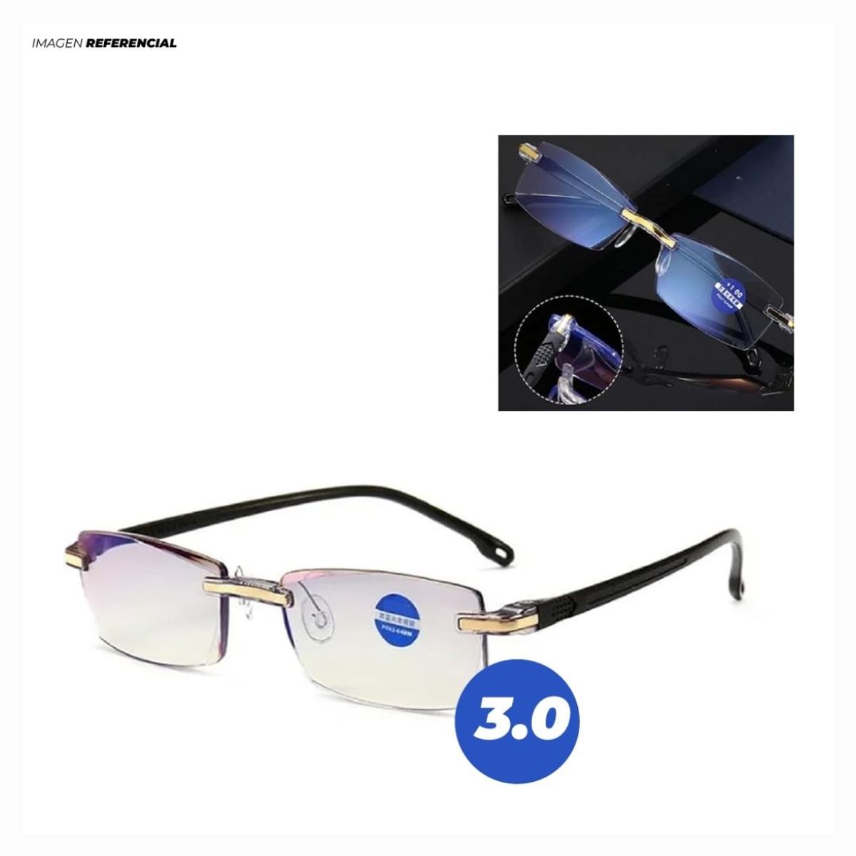 GENERICO - Full HD Lentes Muy Resistente TR-90 30