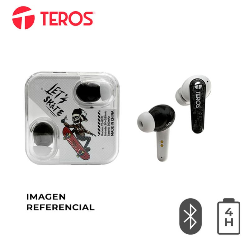 TEROS - AURICULAR TEROS TE8072W INALAMBRICOBT WHITE
