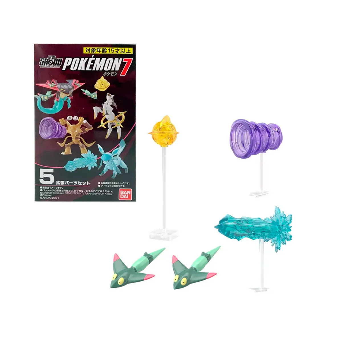 POKEMON - Pokemon Bandai Shodo Set de Ataques