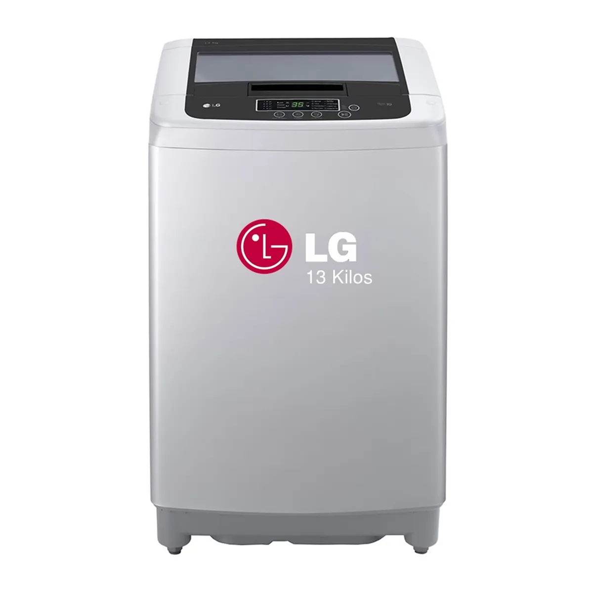 LG - Lavadora LG 13 KG Carga Superior Smart Inverter Turbodrum WT13DPBK Gris