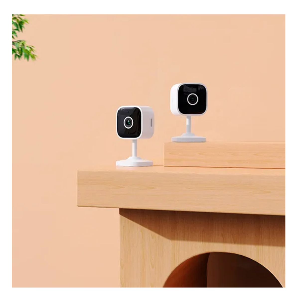 GENERICO - Camara de seguridad interior cubo - 3mp - 4mm - wifi 2.4 ghz Dimax