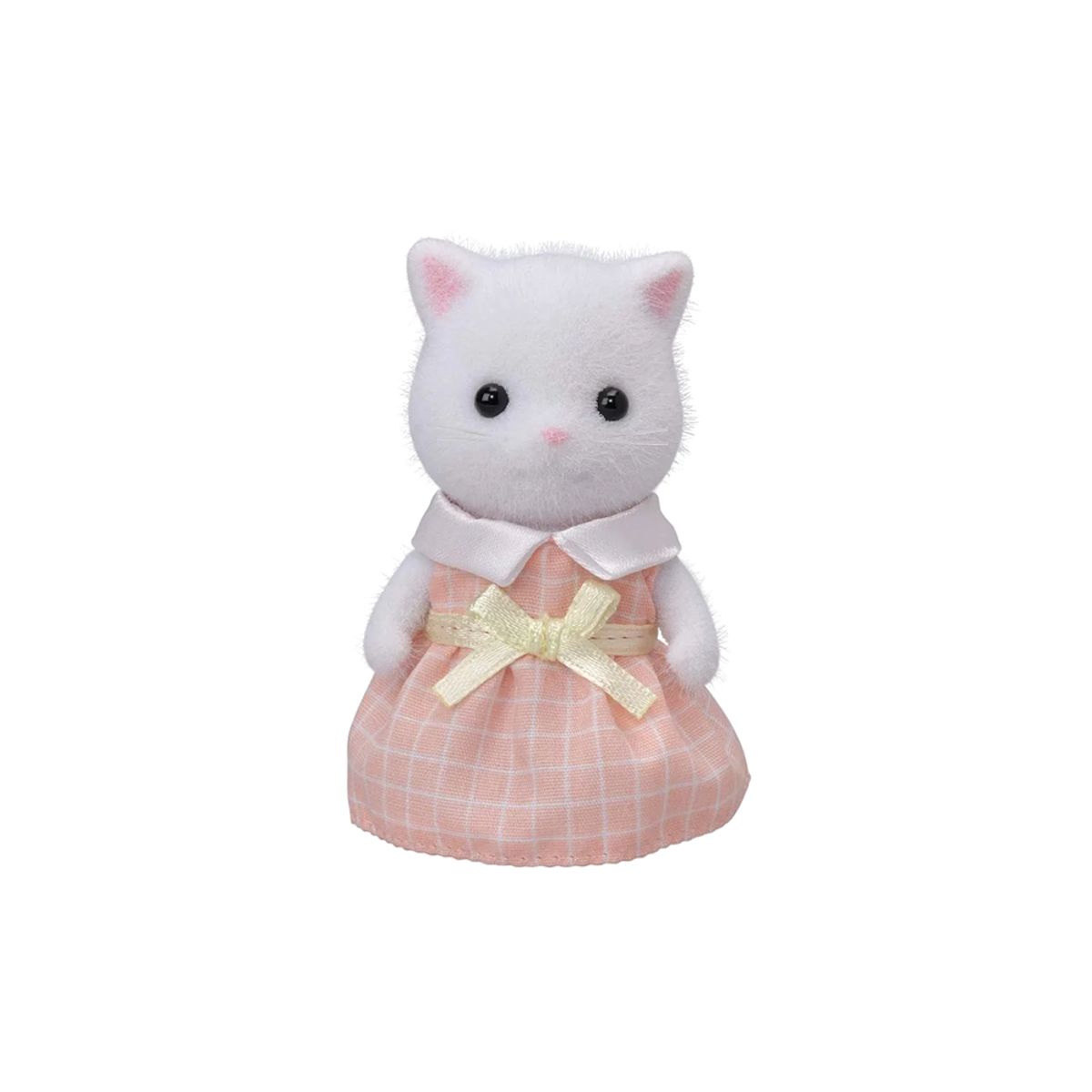 SYLVANIAN FAMILIES - Sylvanian Gatita Grande con Vestido Rosado