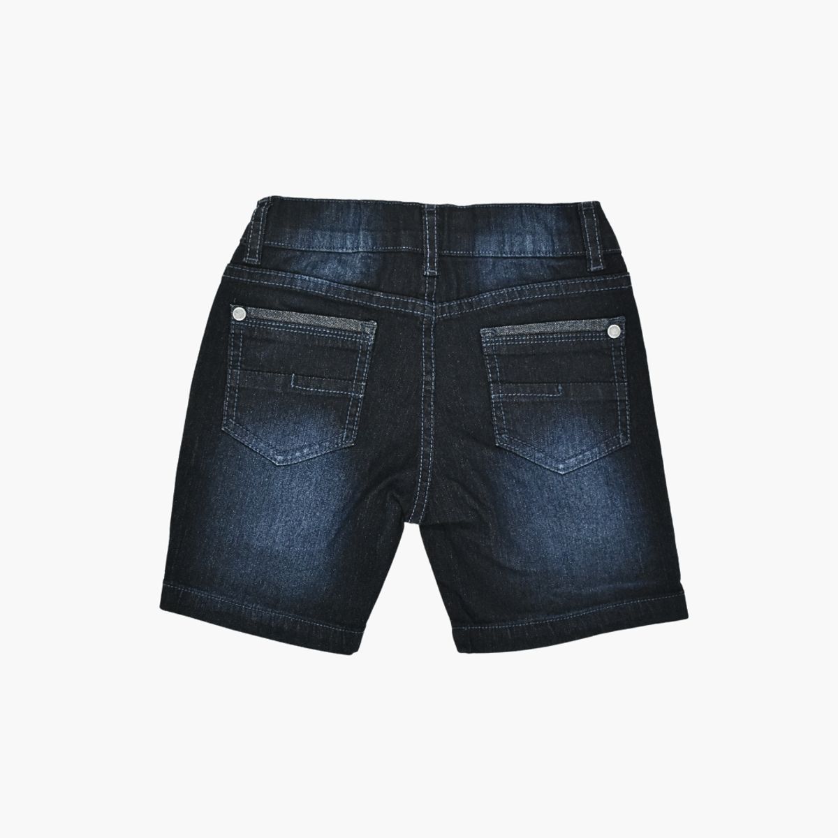 YONISTERS CLOTHING - Denim Short Kids Semipitillo Stretch Yonisters Clothing Celeste