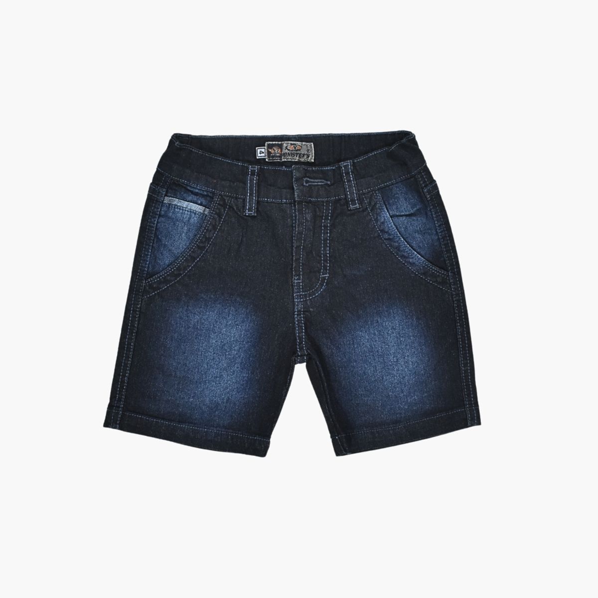 YONISTERS CLOTHING - Denim Short Kids Semipitillo Stretch Yonisters Clothing Celeste