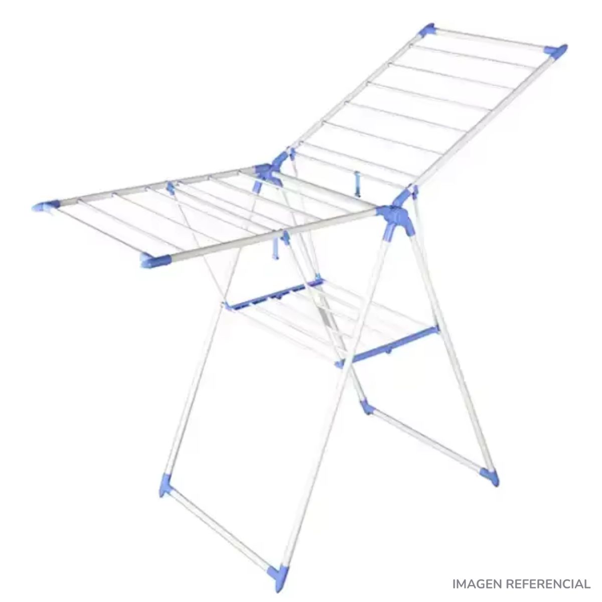 INSPIRA MARKET - Tendedero de Ropa Plegable Regulable HOME 146 x 99 x 56