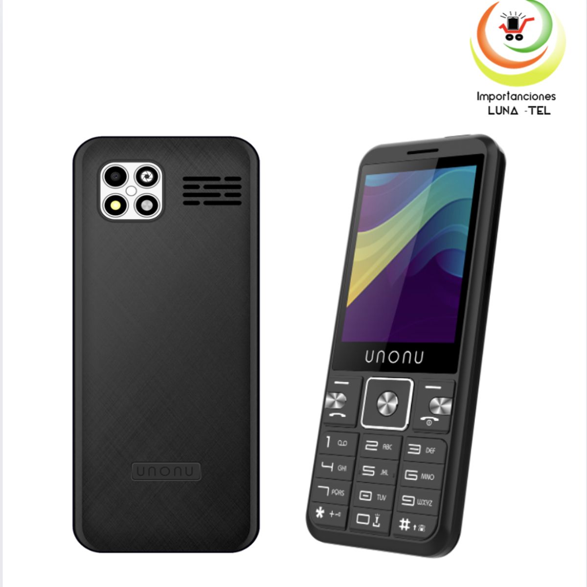 UNONU - CELULAR BASICO UNONU WAVE  2G PANTALLA  2.4"