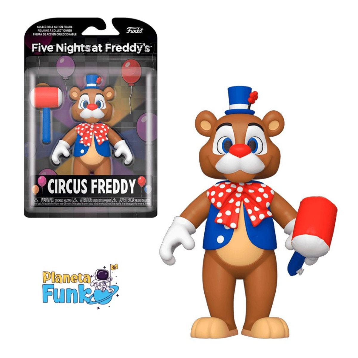 FUNKO - FIVE NIGHT AT FREDDYS CIRCUS FREDDY FUNKO FIGURA DE ACCION