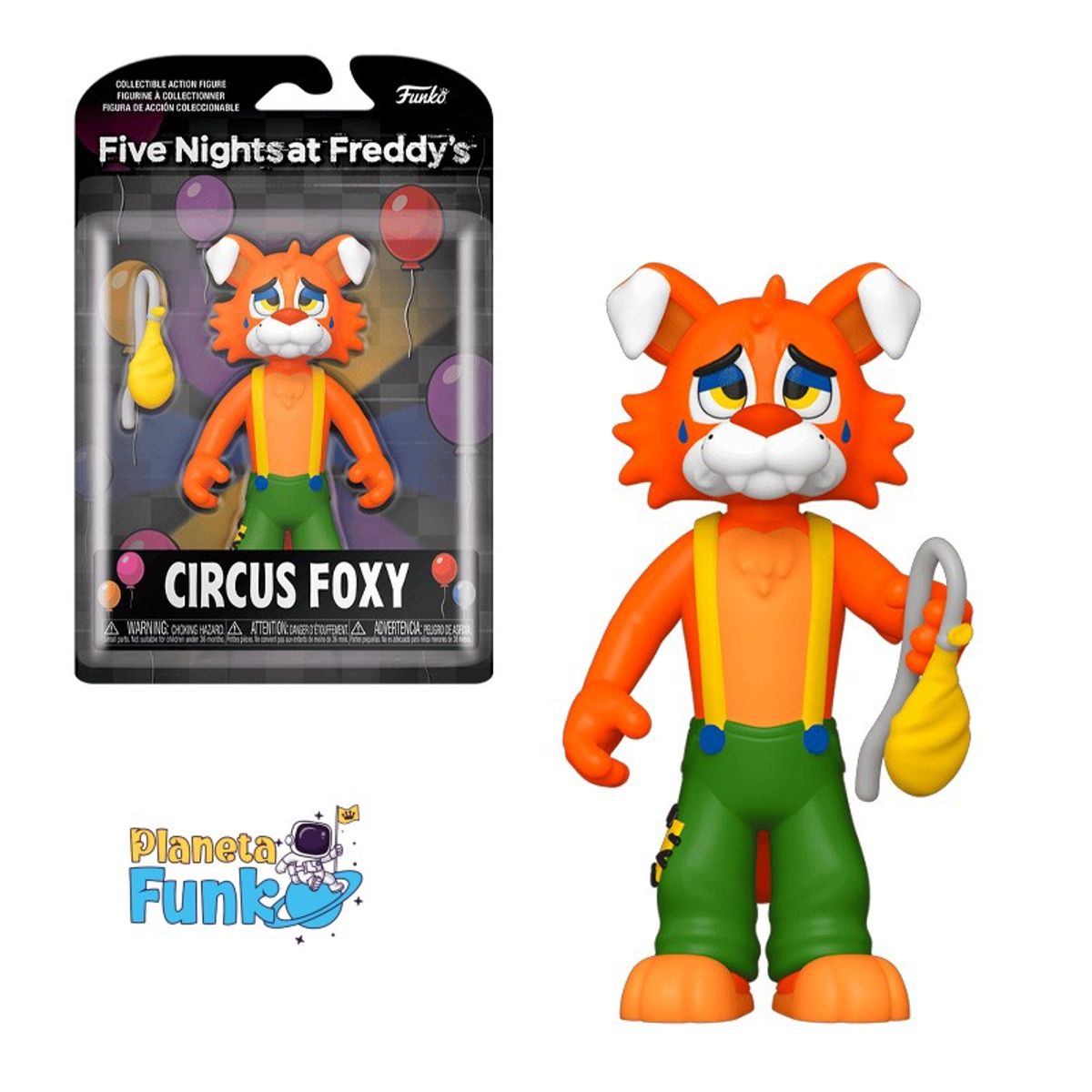 FUNKO - FIVE NIGHT AT FREDDYS CIRCUS FOXY FUNKO FIGURA DE ACCION