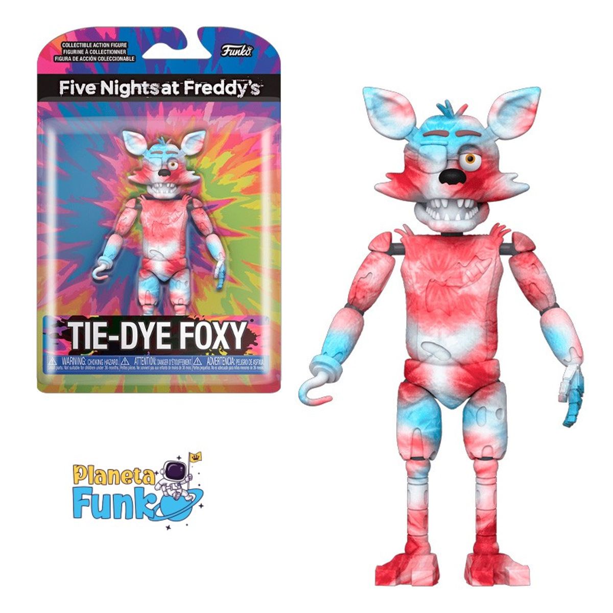 FUNKO - FIVE NIGHT AT FREDDYS FUNKO TIE DYE FOXY FIGURA DE ACCION