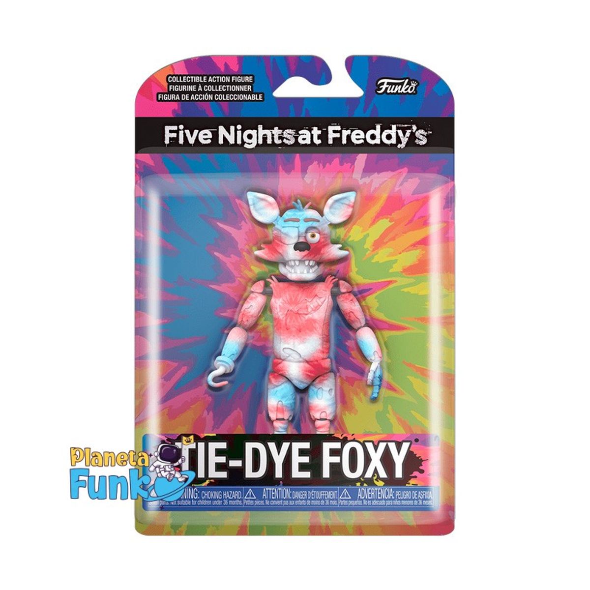 FUNKO - FIVE NIGHT AT FREDDYS FUNKO TIE DYE FOXY FIGURA DE ACCION