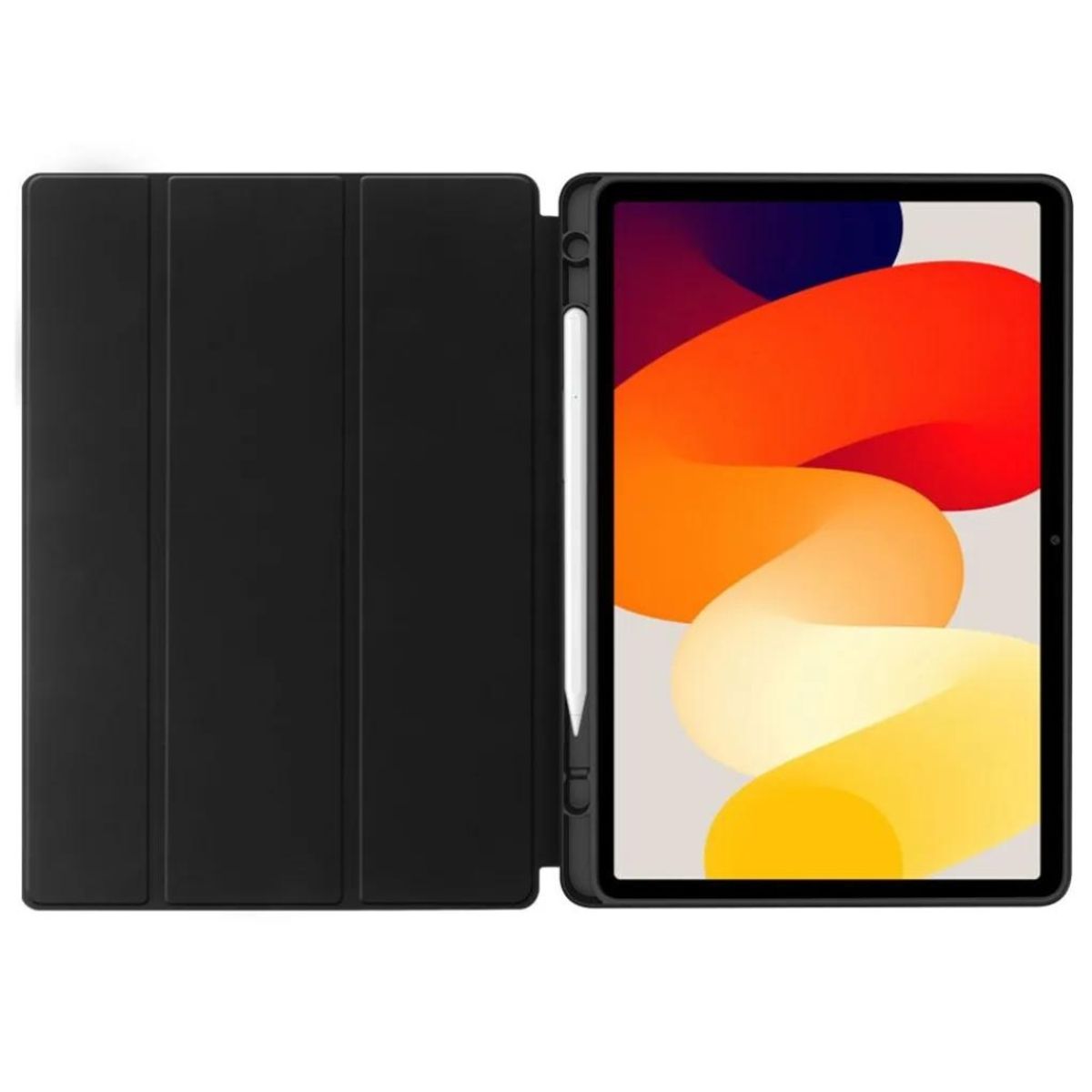 GENERICO - Funda Smart Case Portapencil Para Xiaomi Pad SE 11 - NEGRO