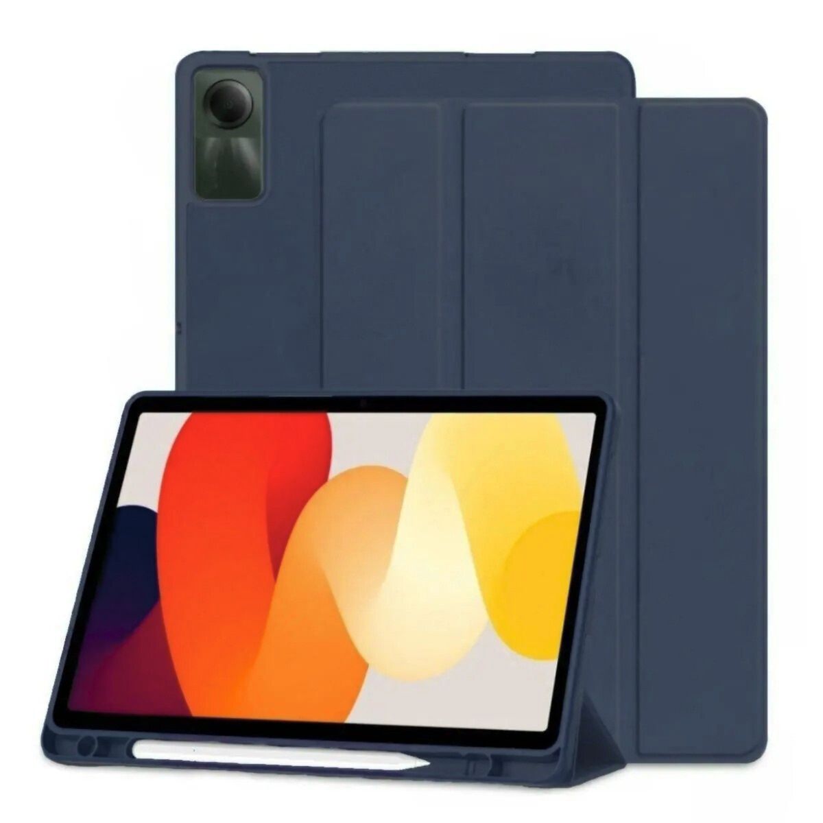 GENERICO - Funda Smart Case Portapencil Para Xiaomi Pad SE 11 - AZUL