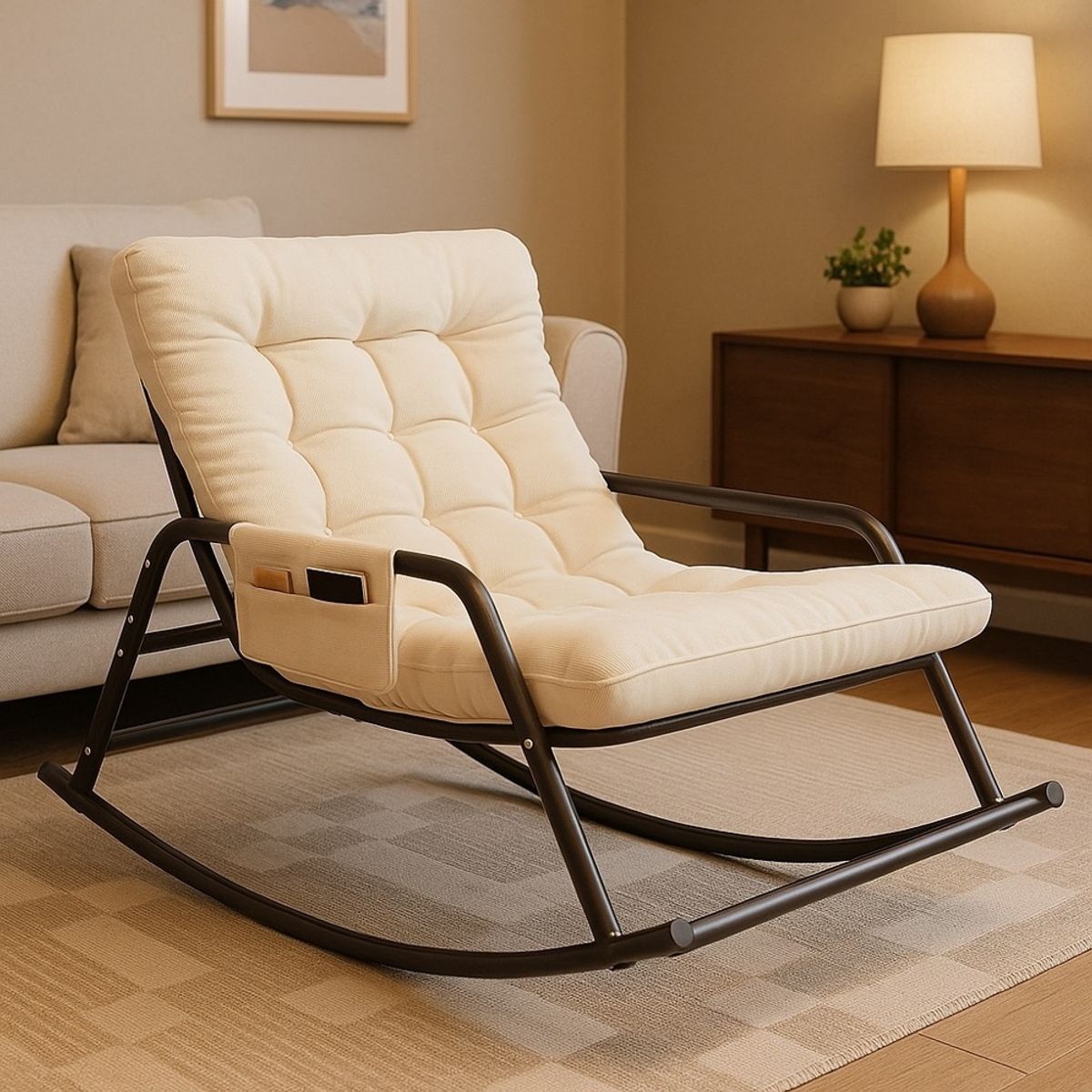 GENERICO - Silla Mecedora Contemporanea